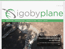 Tablet Screenshot of igobyplane.com